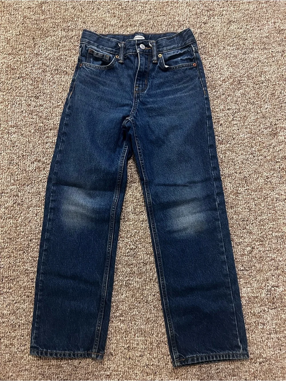 Old Navy Classic Dark Wash Kid’s Jeans - Blue size 10